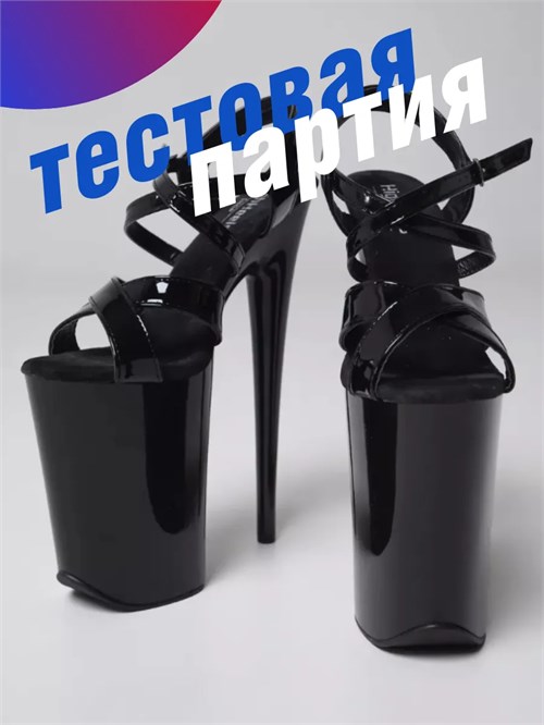 Стрипы четверки для pole dance ZZSeBos-lak4-black