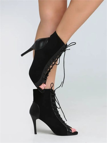 High heels обувь туфли хилсы для танцев каблук - 9,5 см Naomi-heels-black