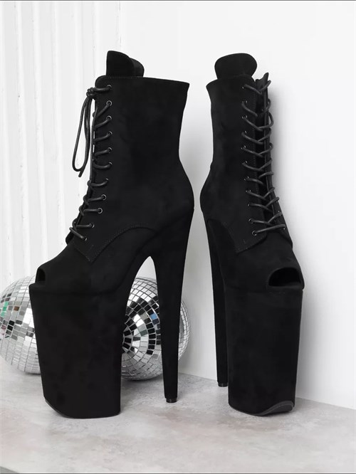 Стрипы пятерки ботильоны SeZstrip-open26-black