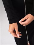 Платье карандаш обтягивающее с молнией SeDress-molnia-black