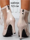 Хилсы на каблуке 9,5 см ZZSeMary-heels-beg