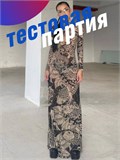 Платье полупрозрачное сетка в пол ZZSeDress-kleopatra