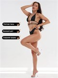 Купальник раздельный женский 4 в 1 для пляжа и танцев SeKup-passion-black