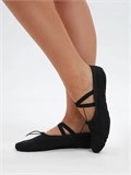 Балетки для танцев и гимнастики Baletki-black