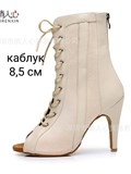 Туфли для танцев латина и high heels ZZProfi-white