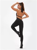 Комбинезон для танцев high heels и фитнеса SeKomb-sport-black