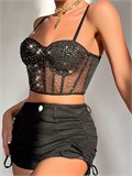 Топ корсет вечерний SeTopKorset-black