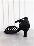 Туфли танцевальные обувь для бальных танцев латина женские Latina7-woman-black