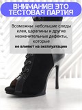 Хилсы на литой колодке для танцев high heels ZZLit-zamsha-black