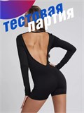 Комбинезон женский для танцев ZZSeKombez-open-black