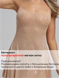 Платье полупрозрачное из сетки со стразами SeDress-blesk-beg