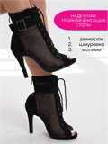 Хилсы для танцев для начинающих SeMonika9-heels-black
