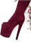 Стрипы тройки ботильоны обувь для pole dance танцев Stripy-zamshaStripy-zamsha-bordo