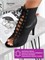 Хилсы для танцев high heels Lucky-heels-black