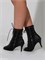 Туфли для танцев латина и high heels на каблуке 8,5 см Profi-black