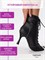 Хилсы для танцев high heels 8 см Lux-heels-black