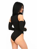 Боди с открытыми плечами Body-open-black