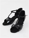 Туфли для танцев латина Latina-koga5-black