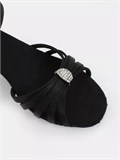 Туфли для танцев латина Latina-strazy5-black