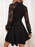 Платье вечернее черное короткое SeDress-party-black