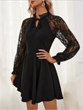 Платье вечернее черное короткое SeDress-party-black